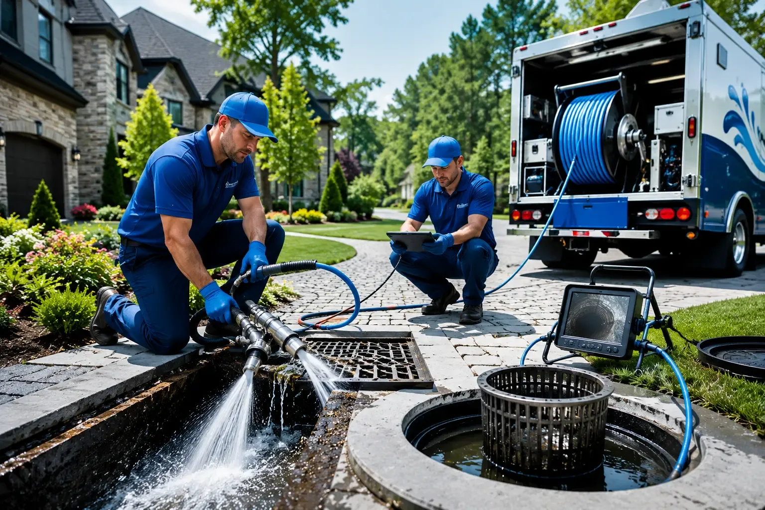 Local outdoor drain cleaning professionals in La Plata, MD