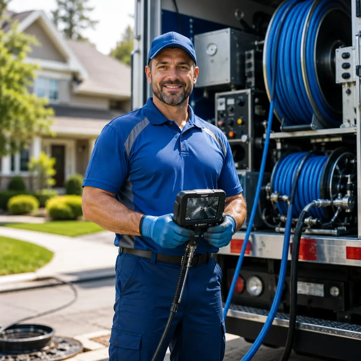 Local outdoor drain cleaning specialists in La Plata, MD